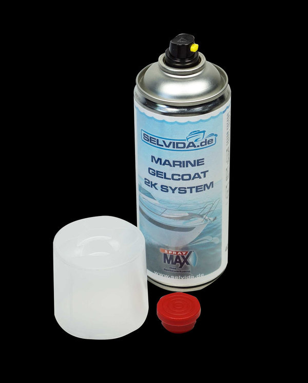 SELVIDA 2 K Spraydose Gelcoat Oxidrot RAL 3009, spritzfähig