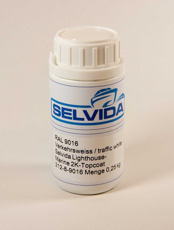 Selvida Lighthouse-Marine® 2K-Topcoat Gelcoat Bavaria Nautitech Line Signalweiss Styrol frei
